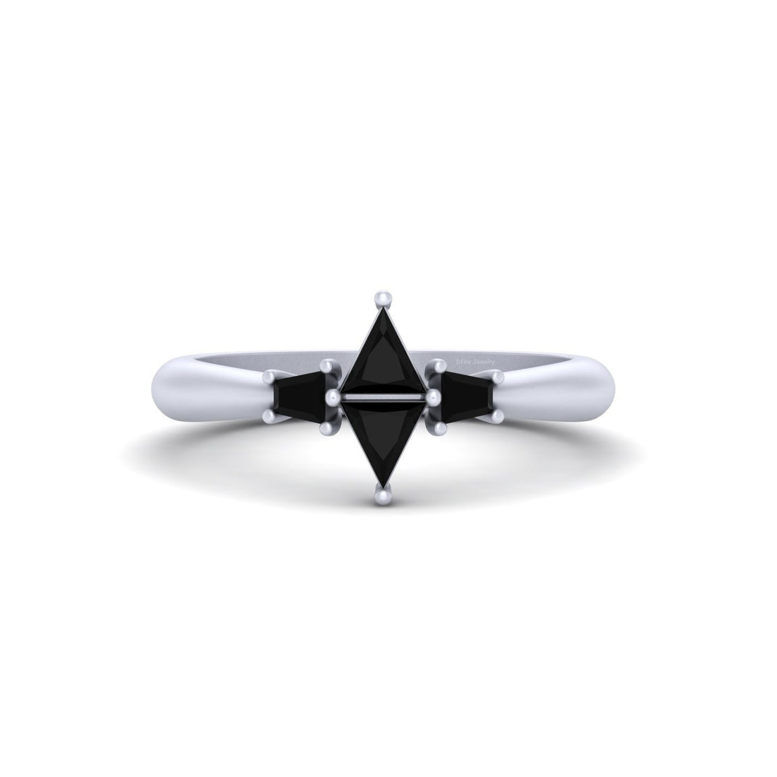 Tapered Engagement Ring