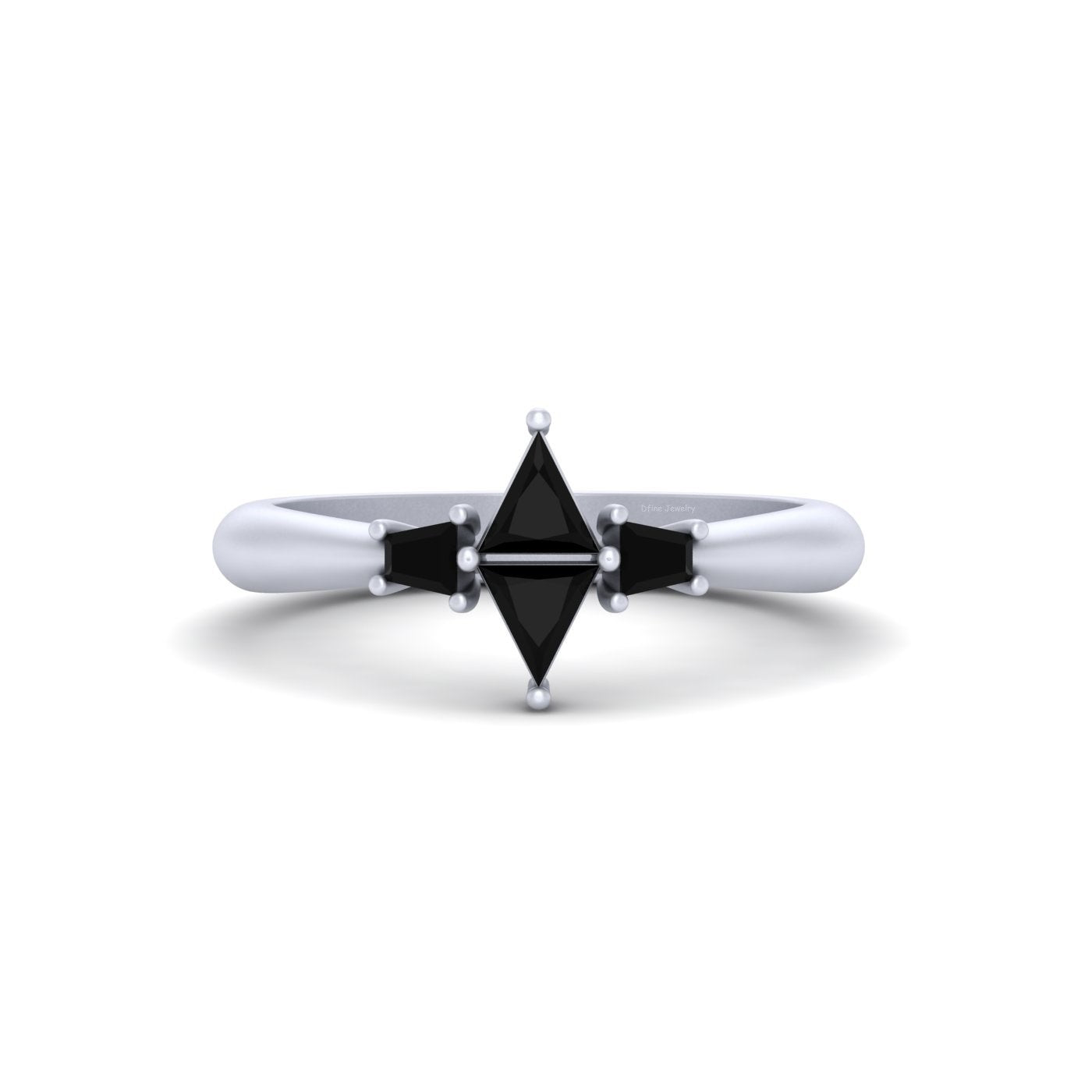 Tapered Engagement Ring