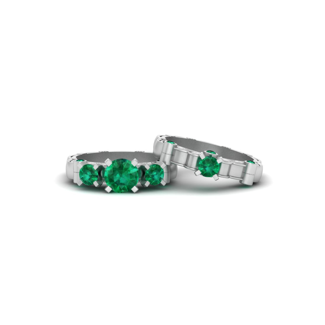 LESBIAN WEDDING RINGS SILVER