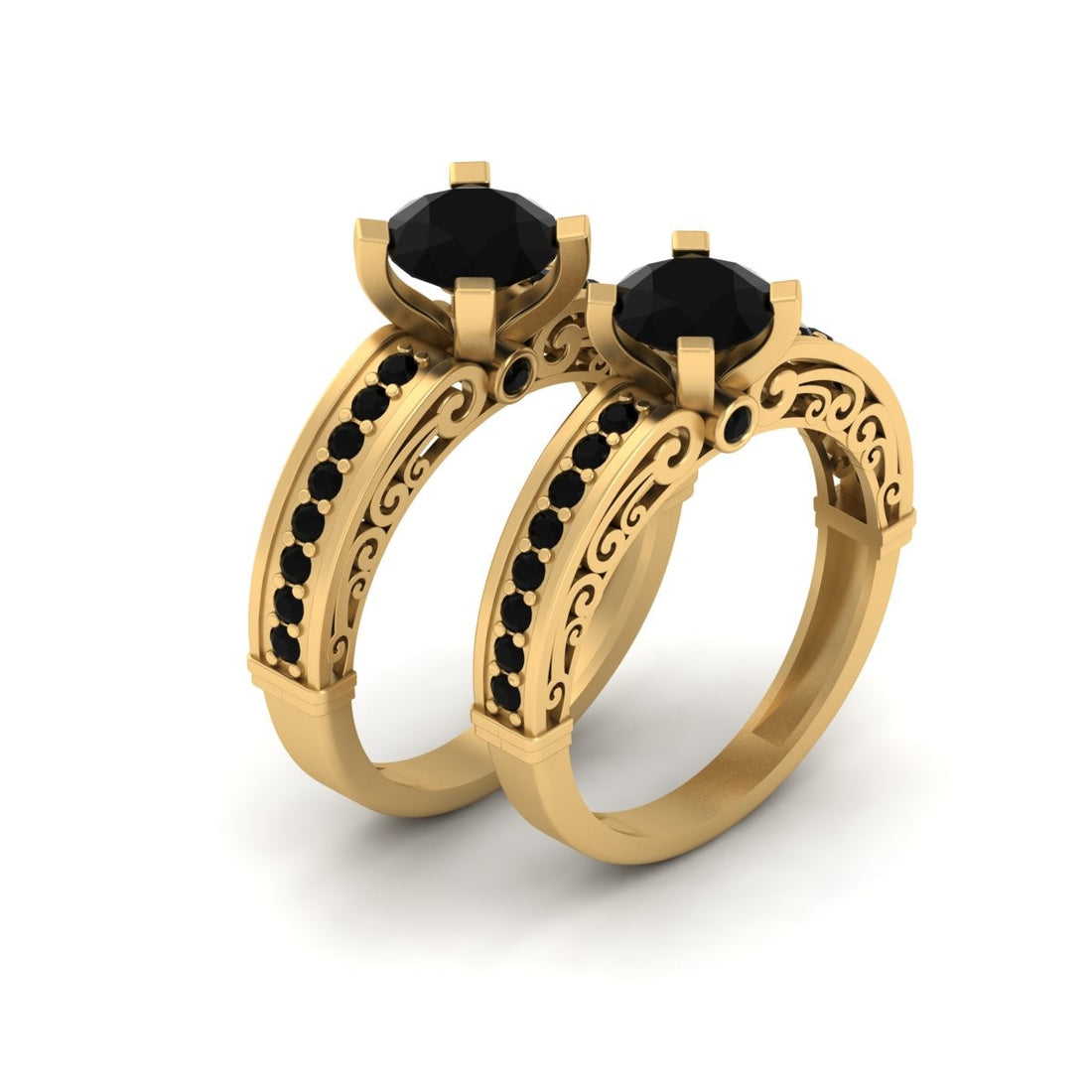 Matching Lesbian Wedding Rings