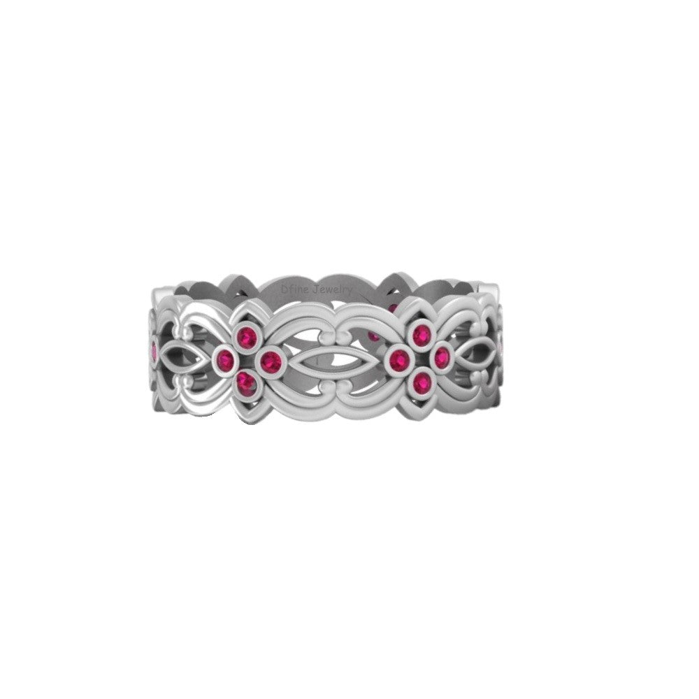 Celtic Wedding Band For Her