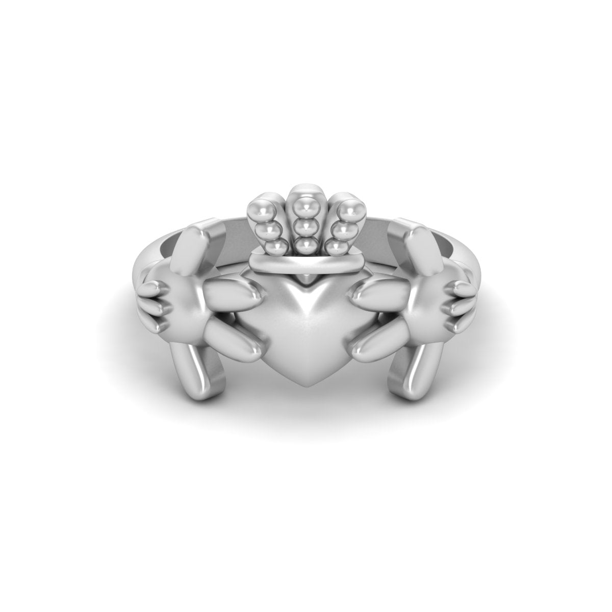 TRADITIONAL IRISH RING SILVER