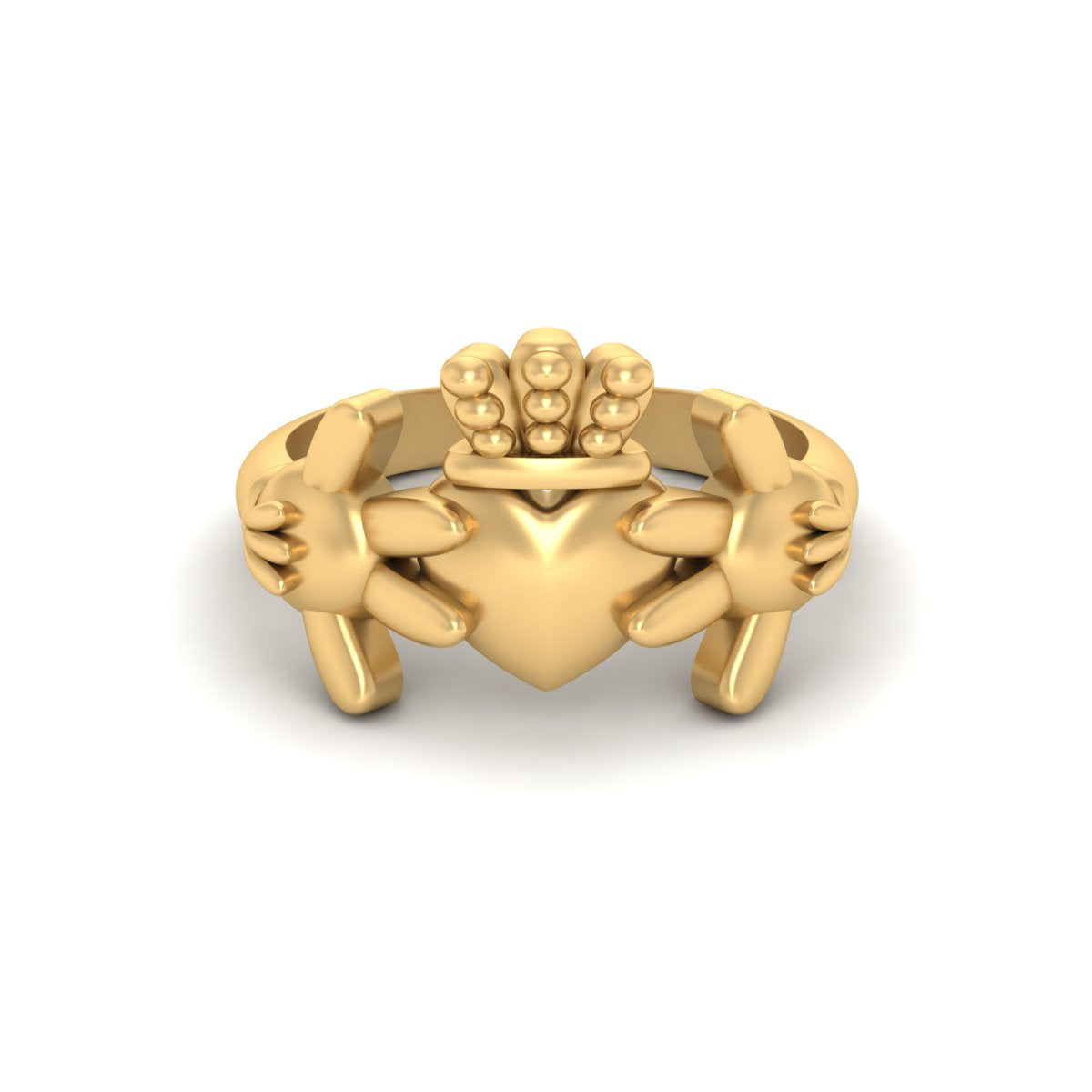 TRADITIONAL IRISH RING SILVER