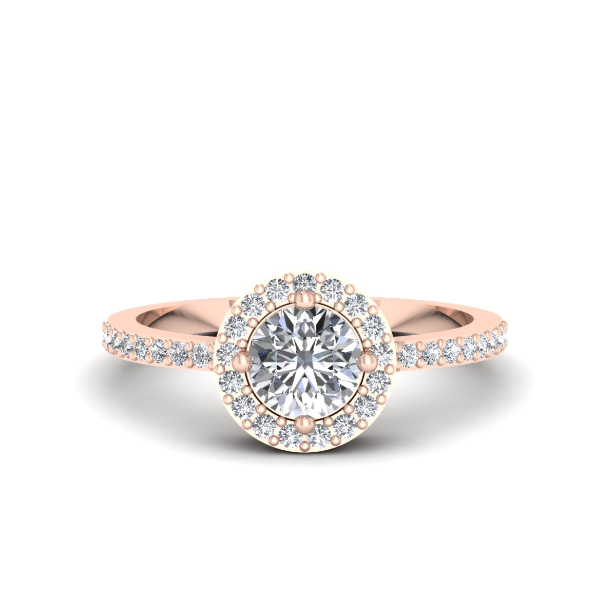 0.75TCW Diamond Engagement Ring