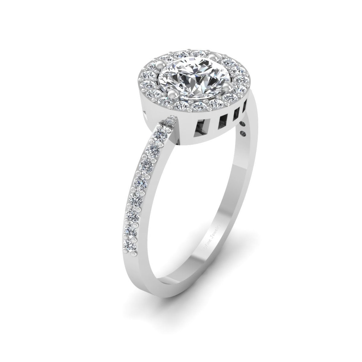 0.75TCW Diamond Engagement Ring