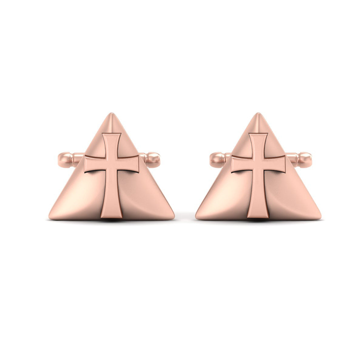 RELIGIOUS HOLY CROSS WEDDING CUFFLINKS