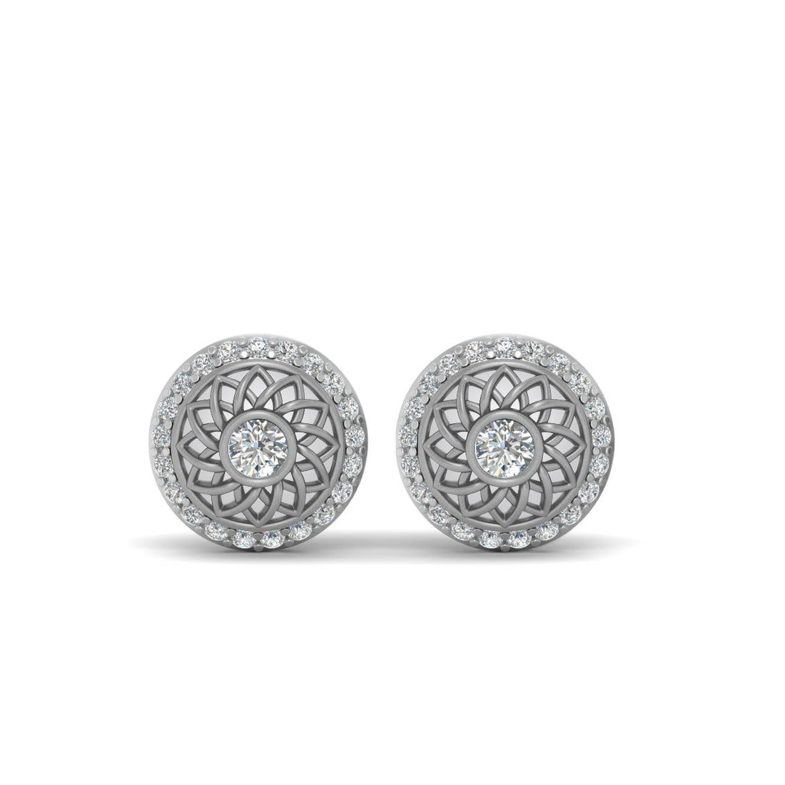 0.55TCW DIAMOND WEDDING CUFFLINKS