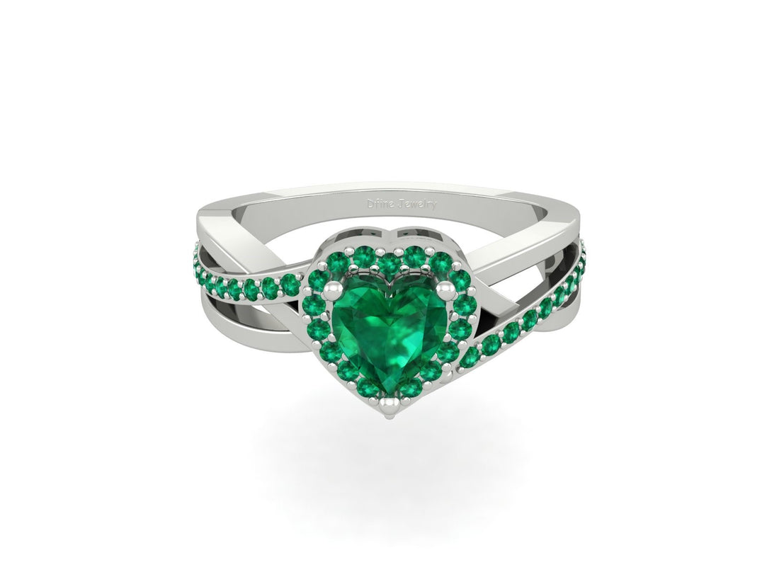 LOVE AND AFFECTION REPRESENT HEART RING