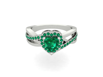 LOVE AND AFFECTION REPRESENT HEART RING
