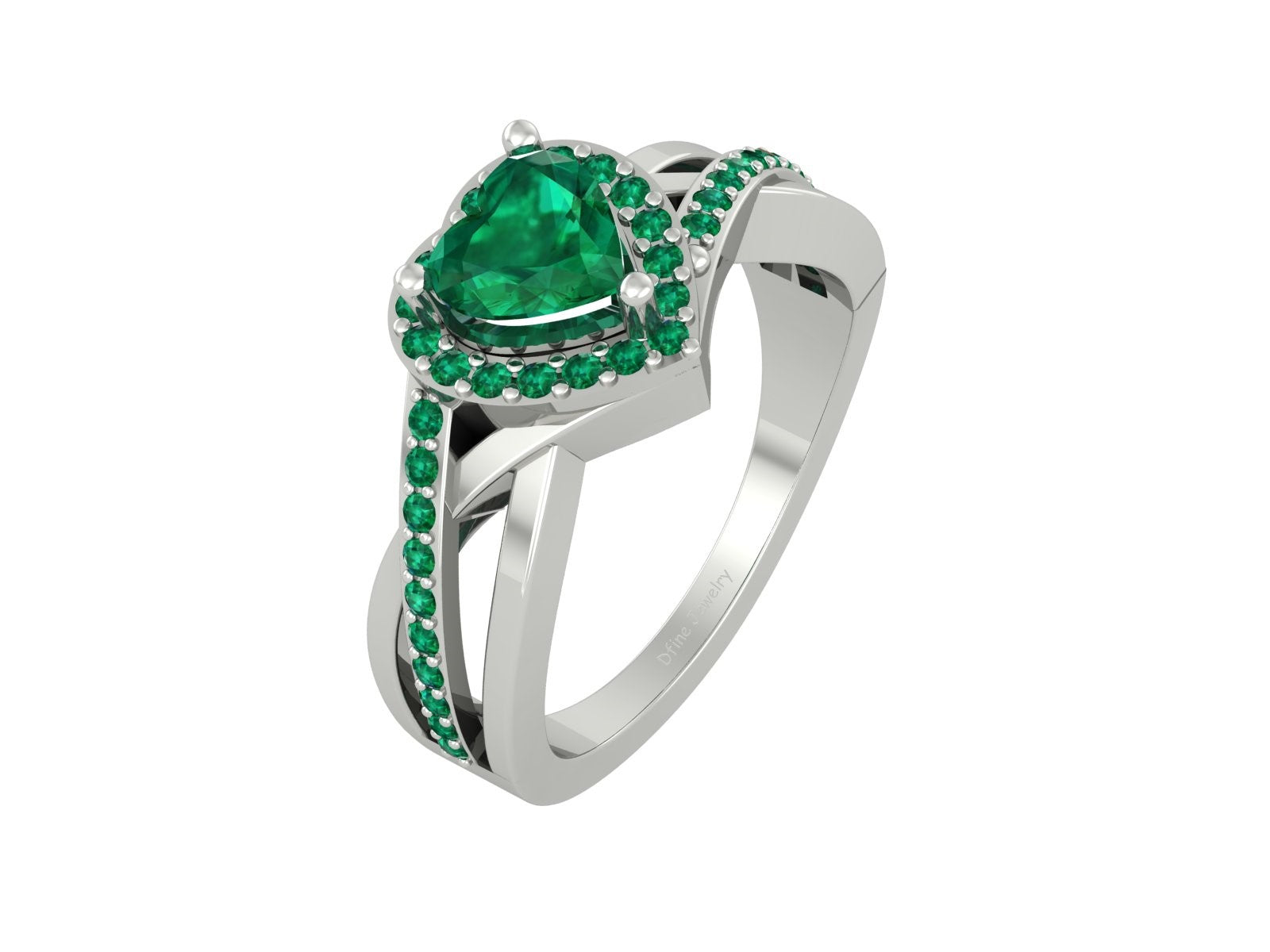 LOVE AND AFFECTION REPRESENT HEART RING