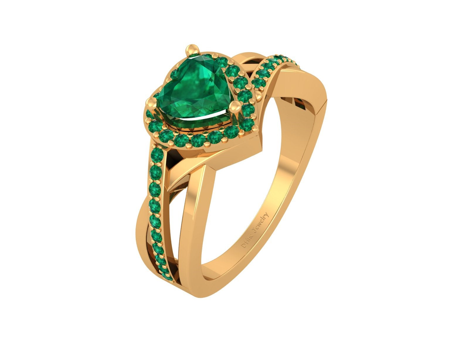 LOVE AND AFFECTION REPRESENT HEART RING