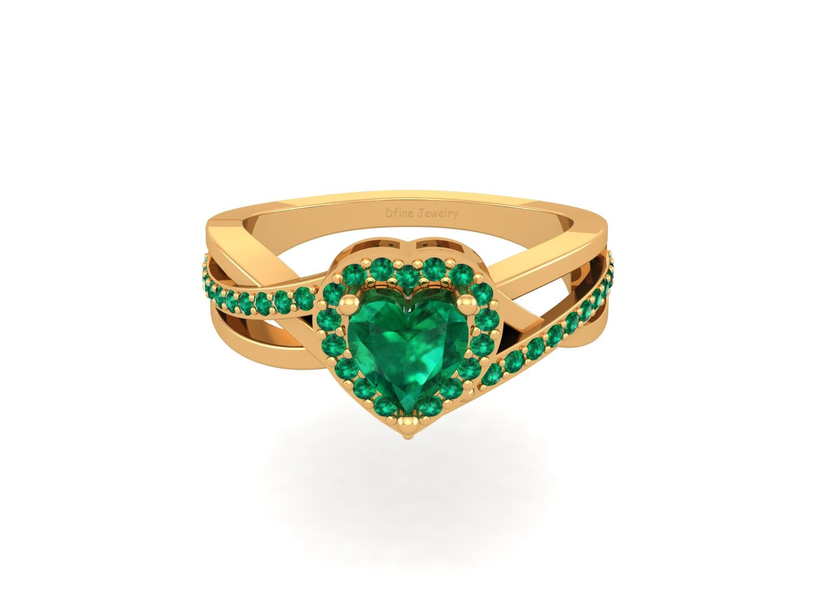 LOVE AND AFFECTION REPRESENT HEART RING