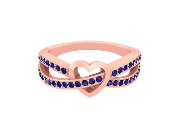 HEART ENGAGEMENT RING WOMEN