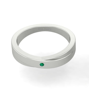 GOLD ANNIVERSARY BAND FOR MENS