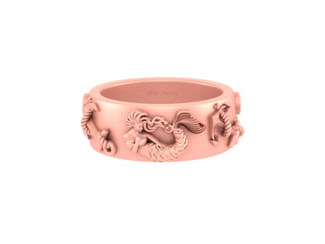 AQUATIC BEAUTY MERMAID RING