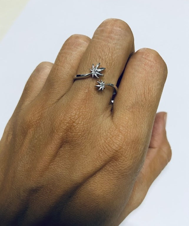 MARIJUANA PROMISE RING WOMENS