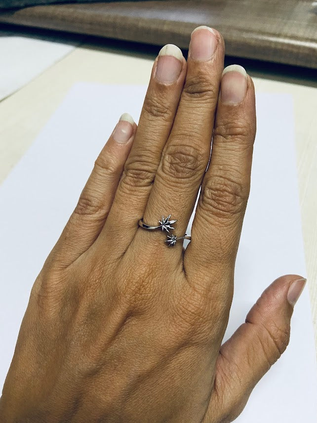 MARIJUANA PROMISE RING WOMENS