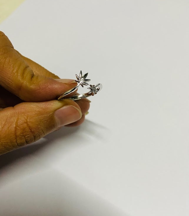 MARIJUANA PROMISE RING WOMENS