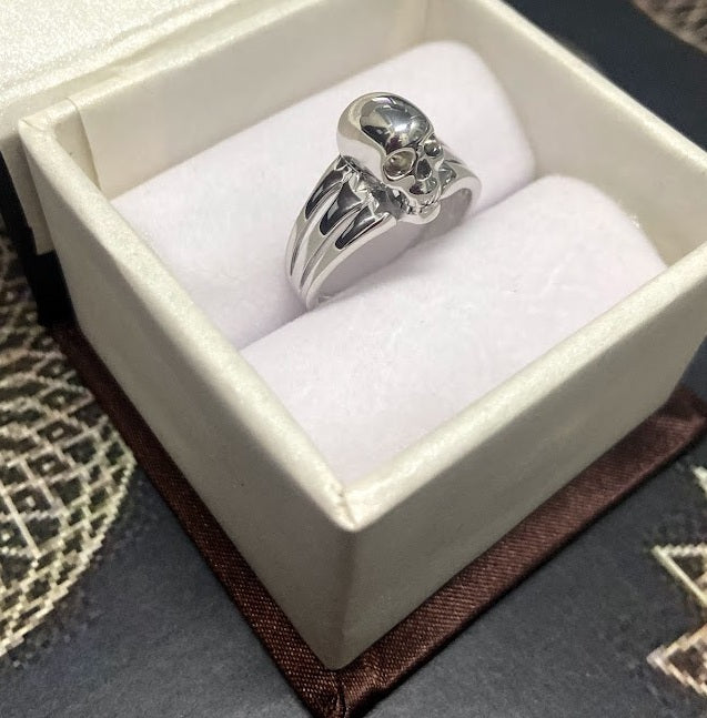 Bones and Skull Wedding Ring