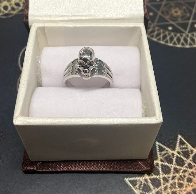 Bones and Skull Wedding Ring
