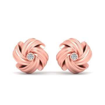 ROSE GOLD KNOT CUFFLINKS