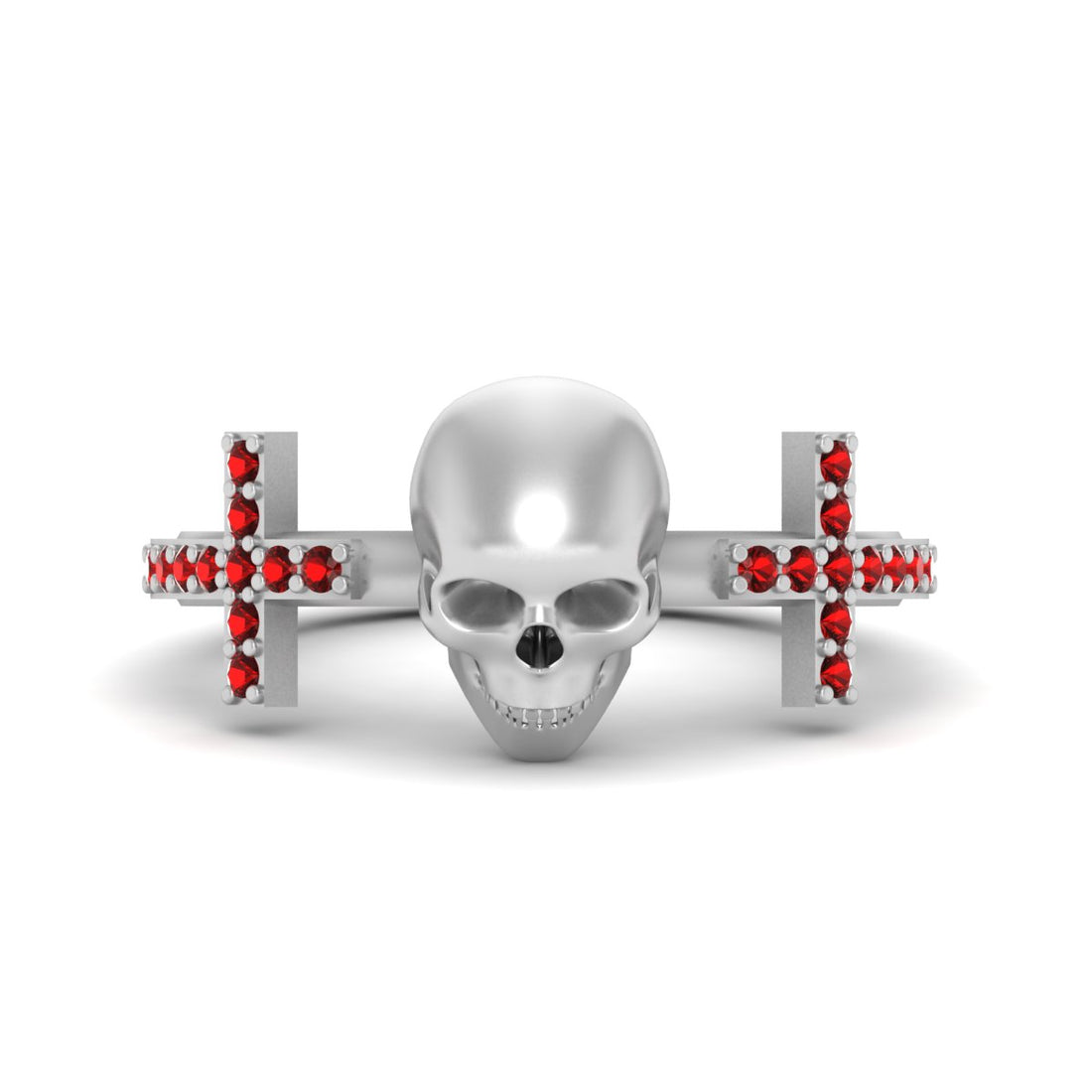 Holy Cross and Skull Ring