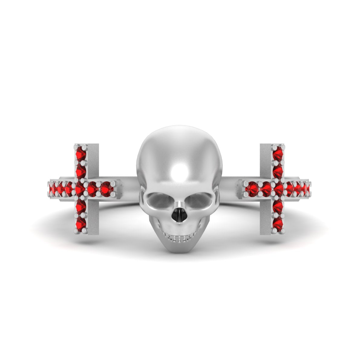Holy Cross and Skull Ring