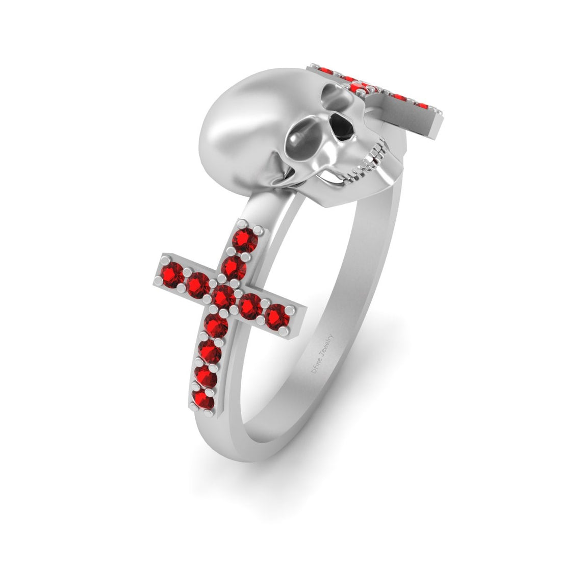 Holy Cross and Skull Ring