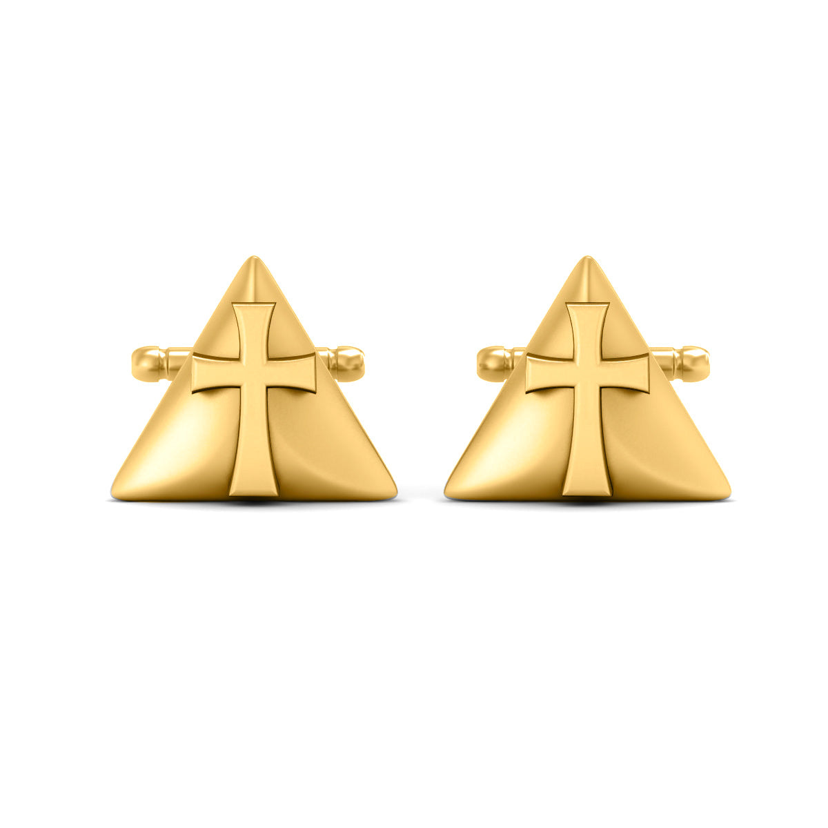RELIGIOUS HOLY CROSS WEDDING CUFFLINKS
