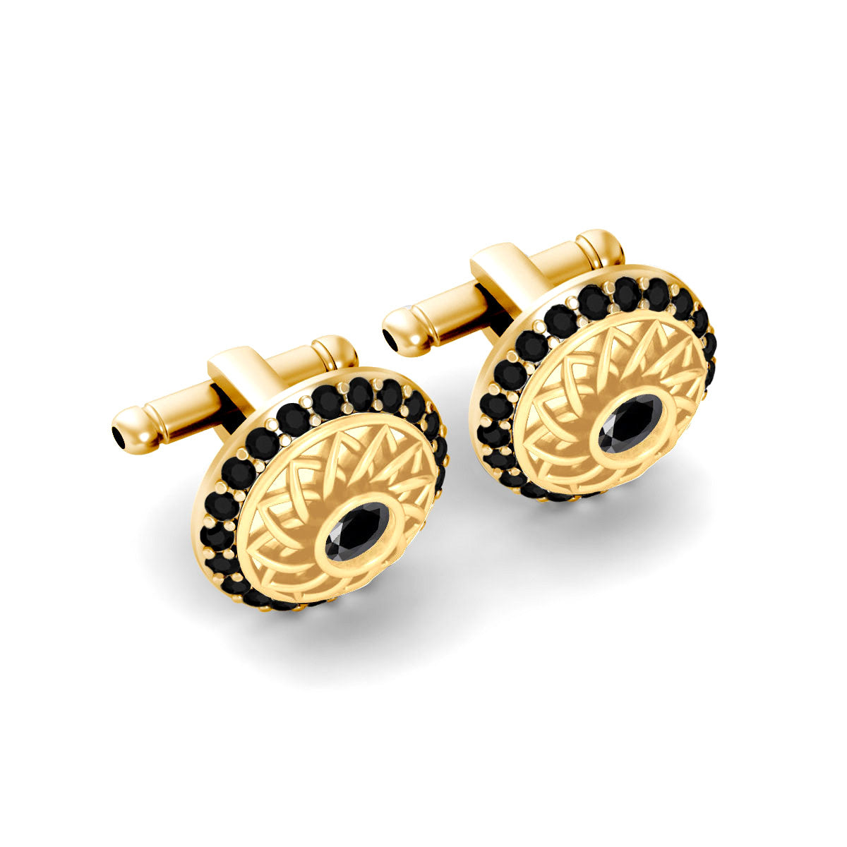 GOLD CUFFLINKS FOR MEN