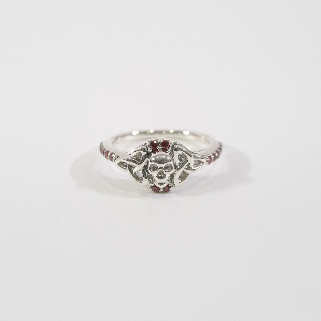 TRINITY SKULL ENGAGEMENT RING