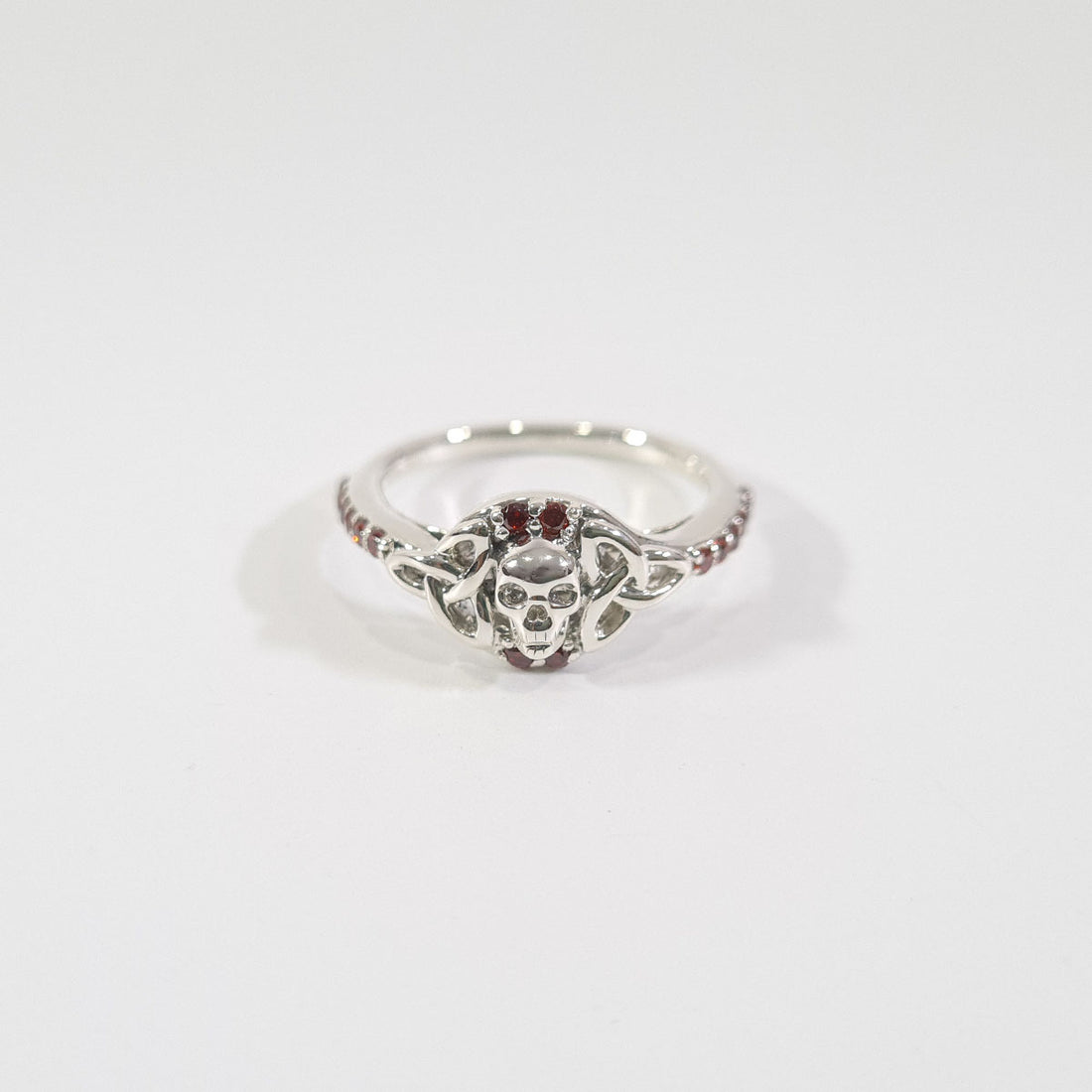 TRINITY SKULL ENGAGEMENT RING