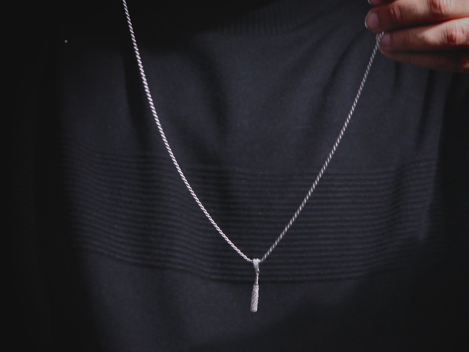 Iced Out Baseball Bat Pendant Necklace Hip Hop Sports Jewelry