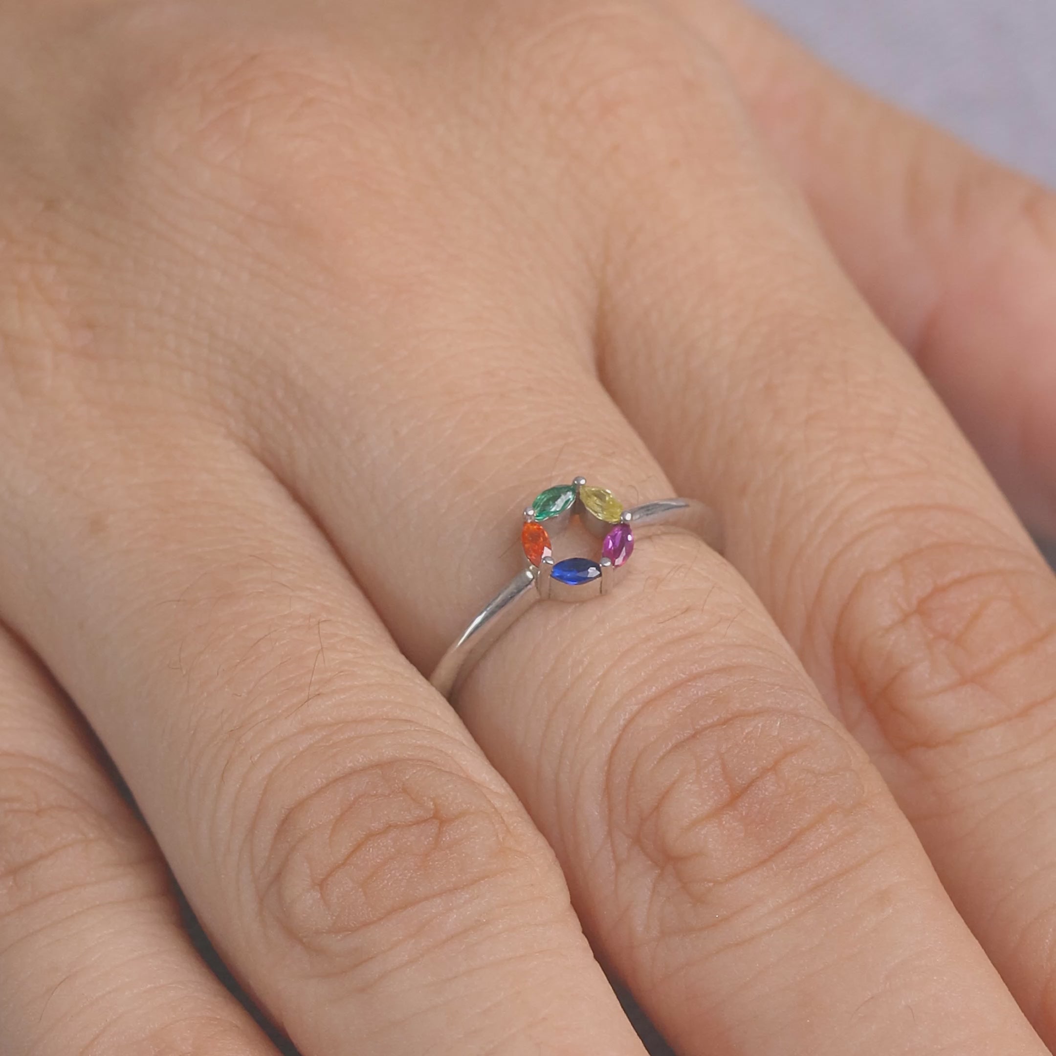 Family Birthstones Mothers Rings Mothers Day Jewelry Moms Gift