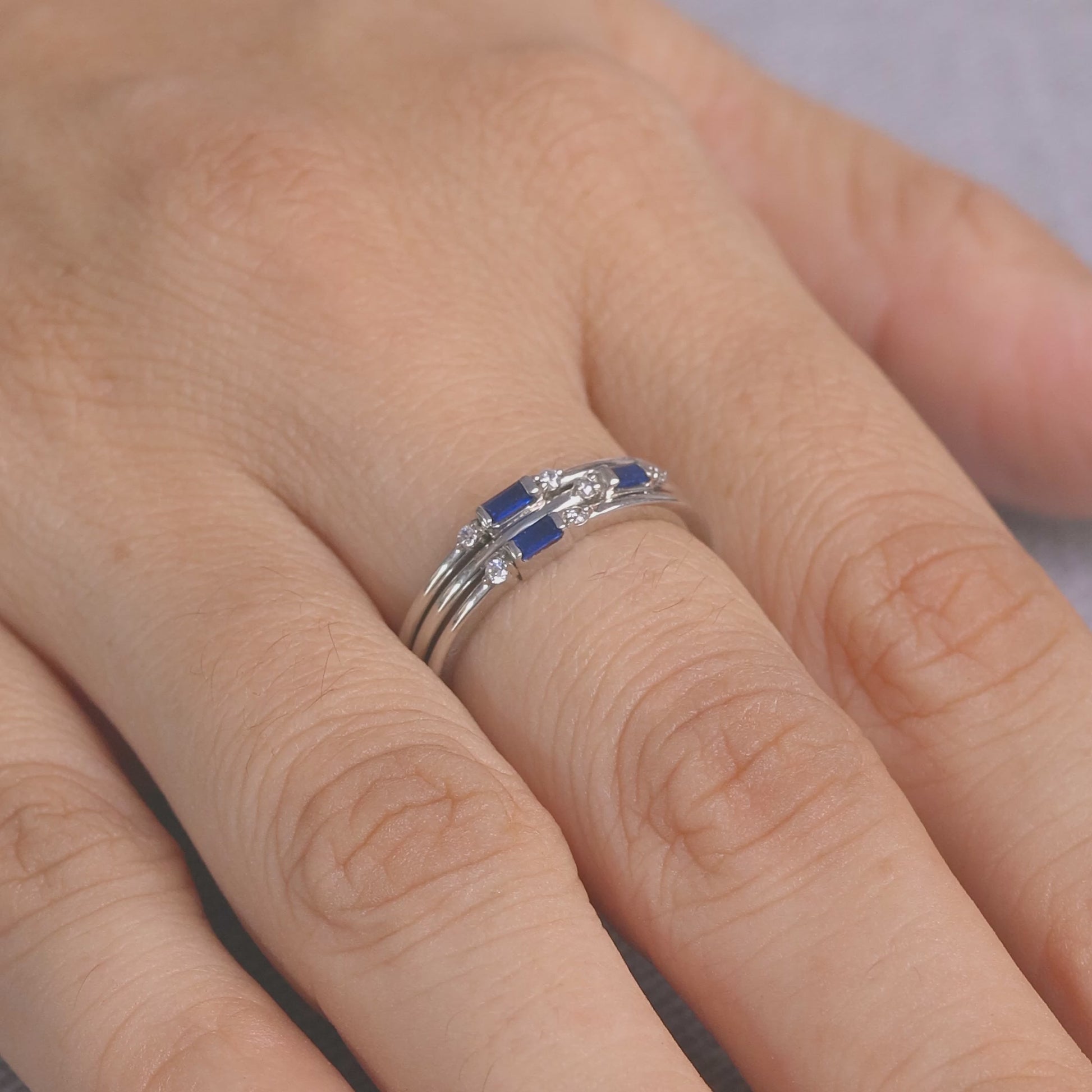 Mothers Day Ring With Birthstones Baguette Mothers Ring Jewelry