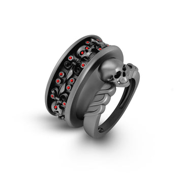Gothic Skull Engagement Rings