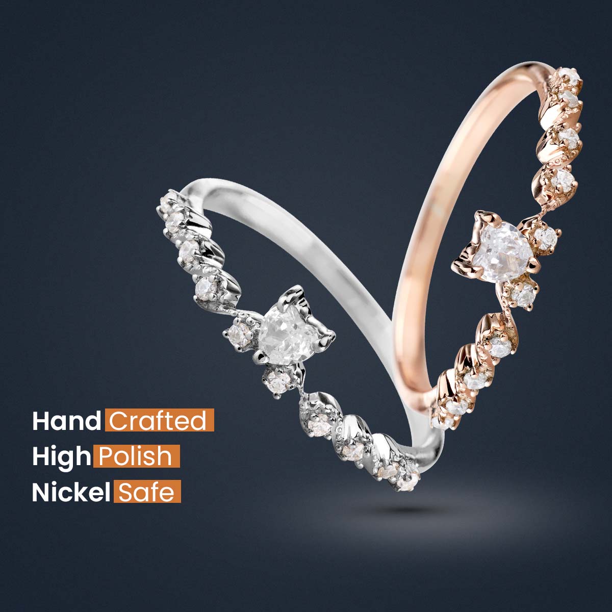 Heart Wedding Band Women AAA CZ Promise Ring Milgrain Art Deco Sterling Silver