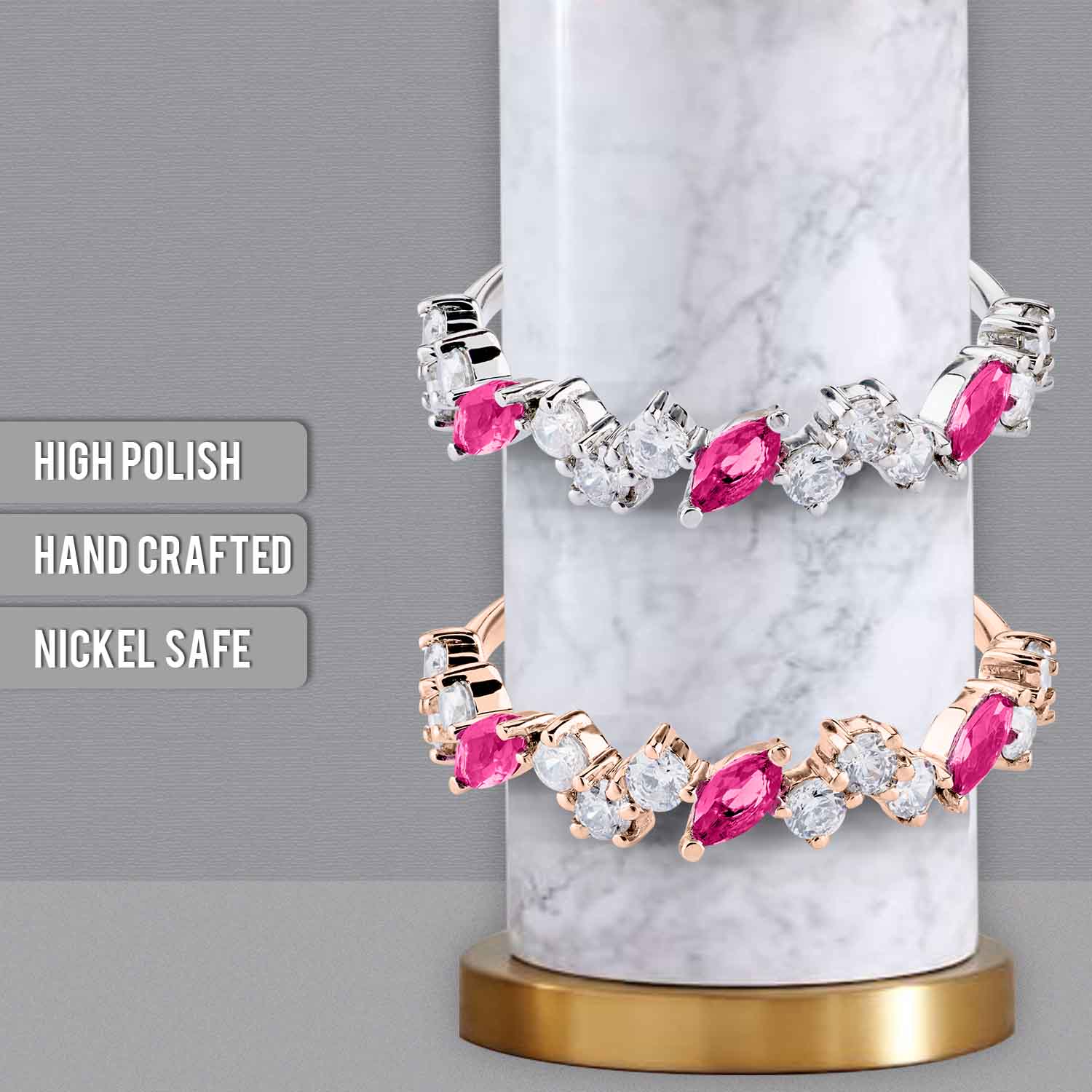 Ruby Wedding Band for Women Promise Anniversary Bands Gift