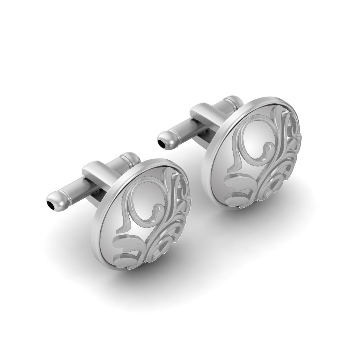 SILVER CUFFLINKS FOR MEN